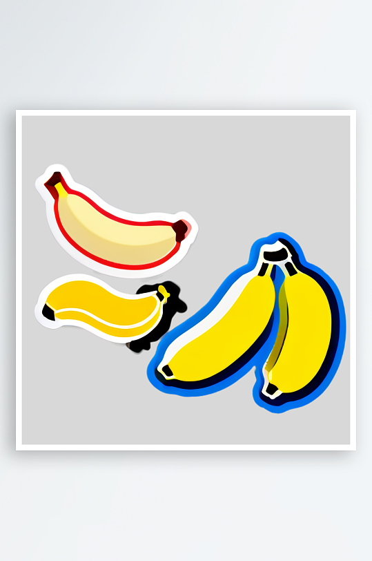 香蕉贴图鉴赏品味食物的艺术之美