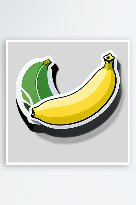 香蕉贴图鉴赏品味食物的艺术之美