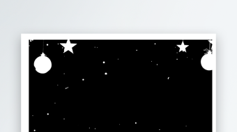 张灯结彩喜庆节日黑白动画素材4K-众图网