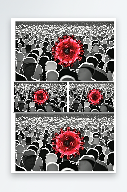 病毒人类动画表现主义-众图网