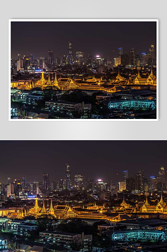 泰国城市自然风光摄影图