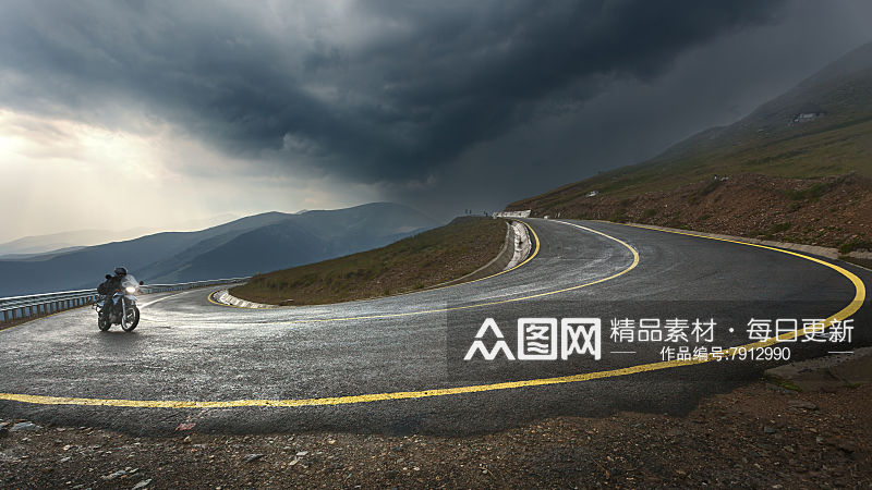 高速公路风景摄影图素材