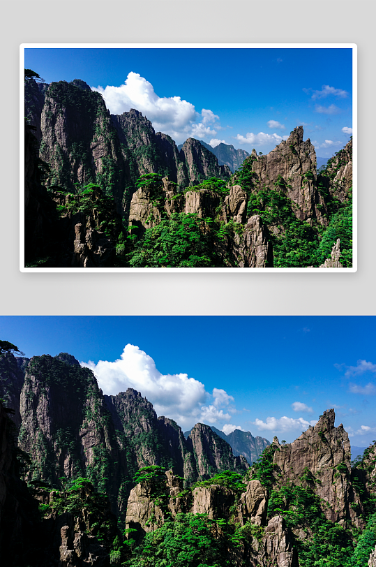安徽黄山风景摄影图片