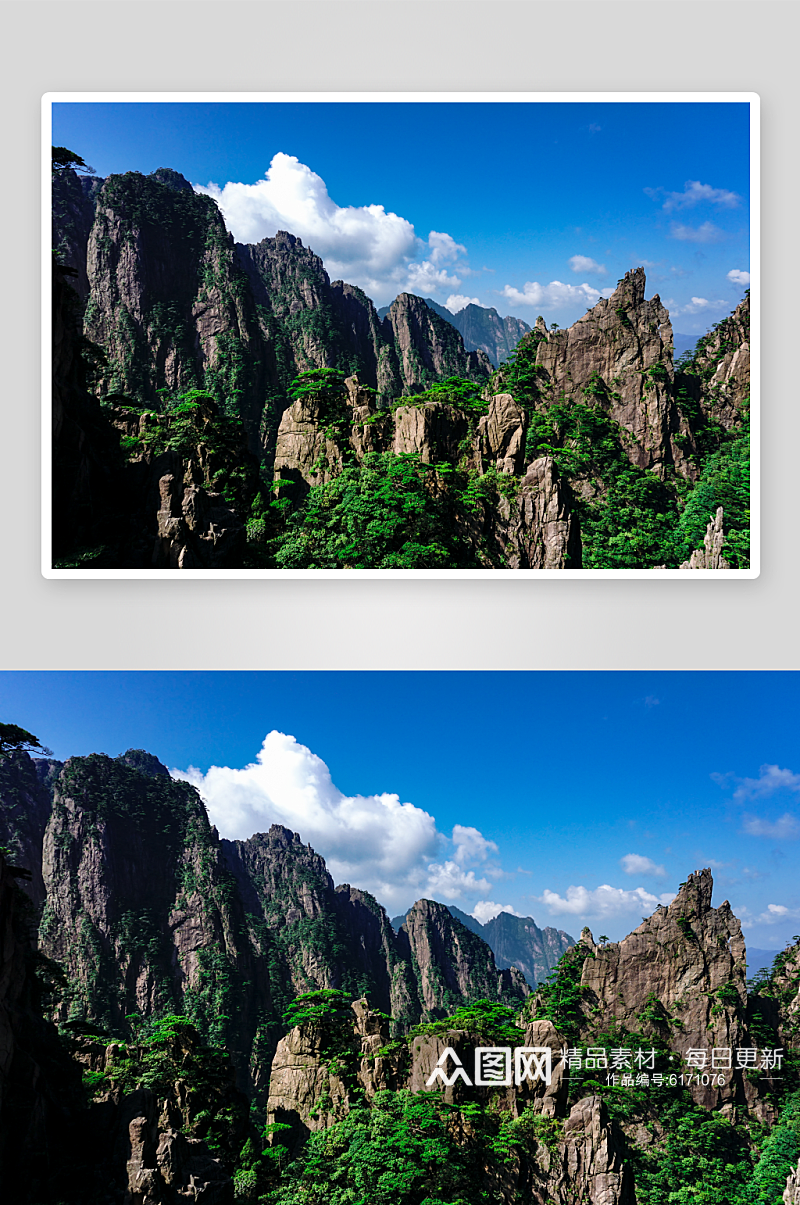 安徽黄山风景摄影图片素材