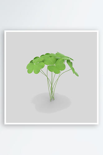 小草植物元素插画PNG
