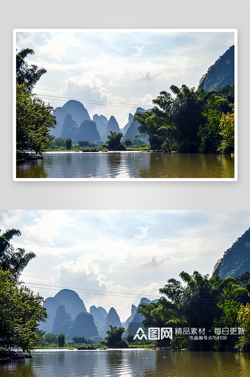 高清桂林山水风景摄影图素材