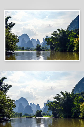 高清桂林山水风景摄影图