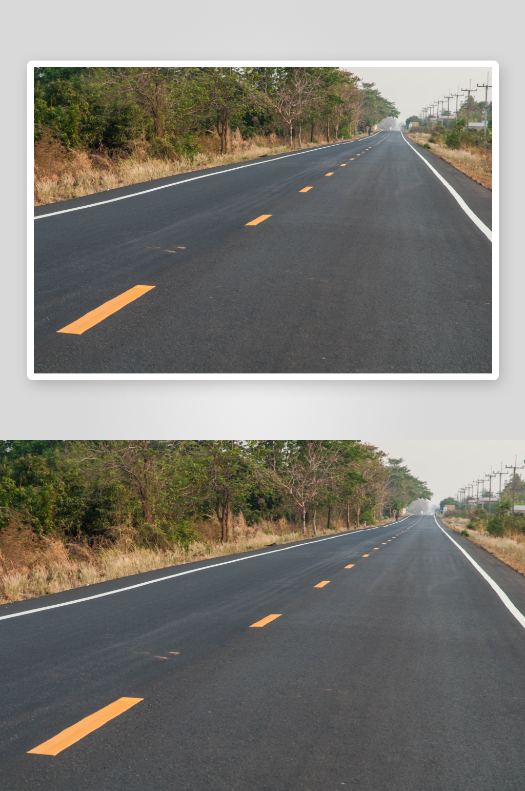 高清高速公路风景摄影图素材