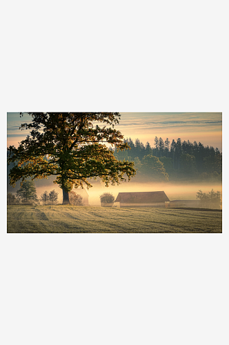 欧洲乡村田园高清风景摄影图