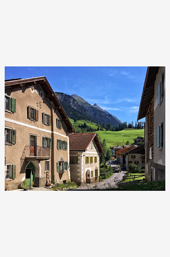 欧洲乡村田园高清风景摄影图