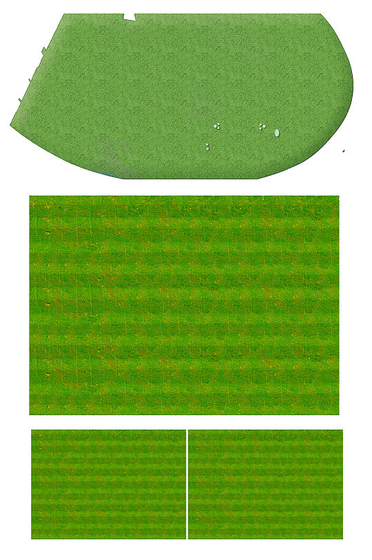 园林草坪素材贴图元素