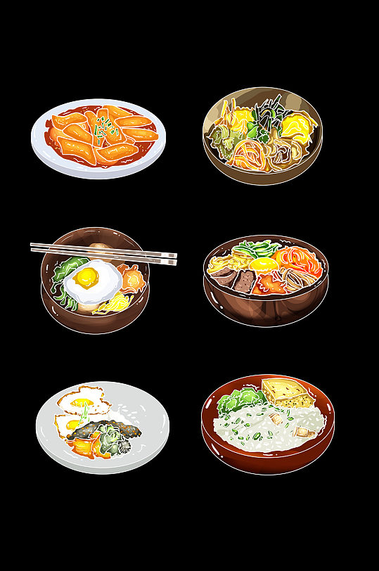 果冻明线风韩式料理