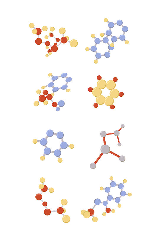 立体化学分子套图png图 化学元素
