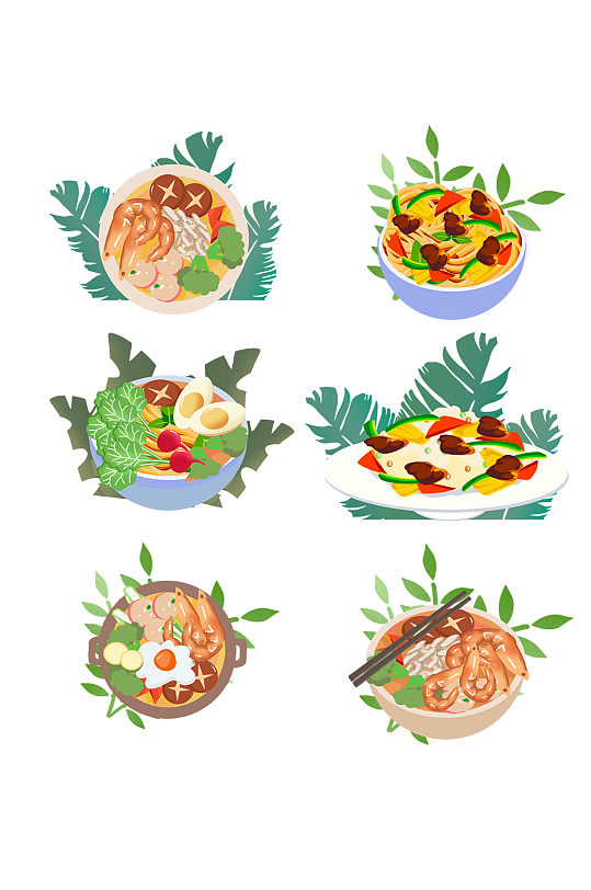 美食福娃相伴佳肴