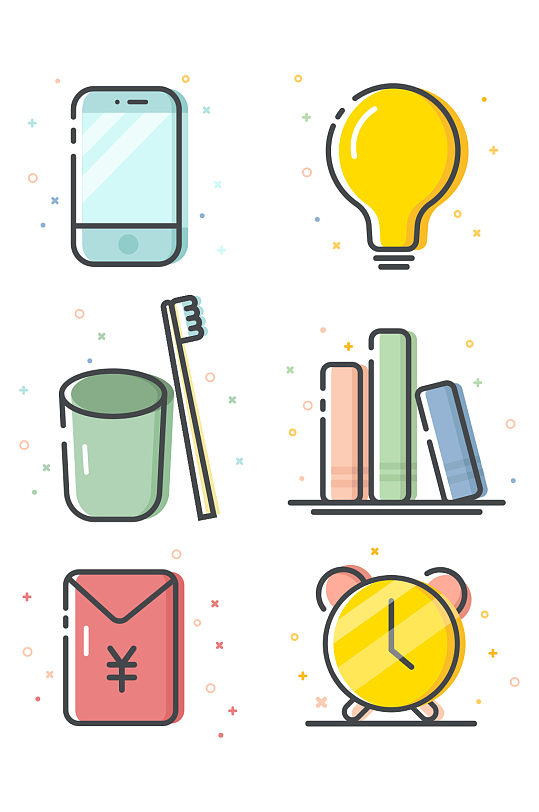 矢量生活用品图片-矢量生活用品素材下载-众图网