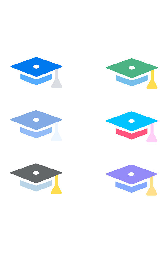 帽子毕业毕业季毕业帽学士