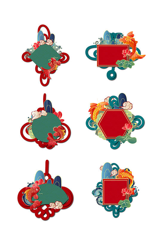 古风宣传海报红色图片-古风宣传海报红色素材下载-众图网