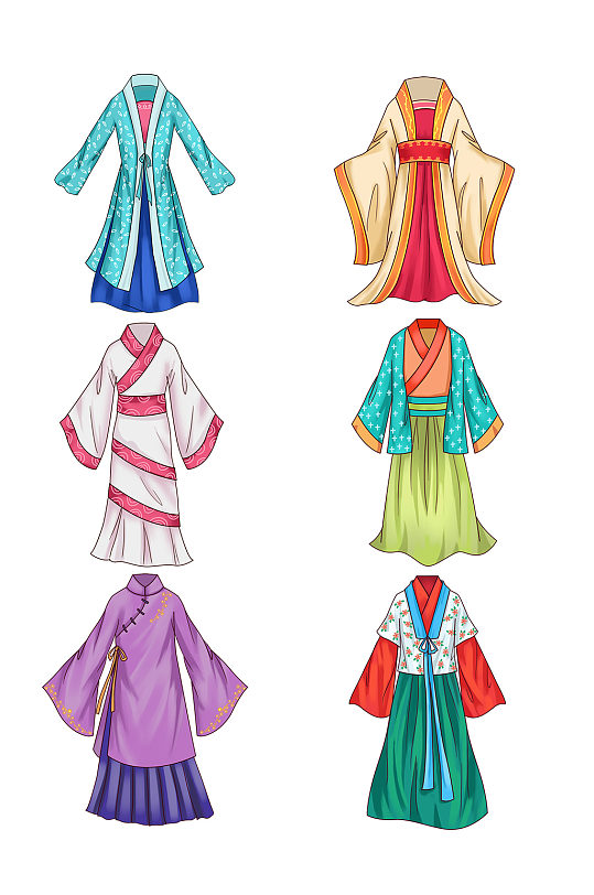 汉服中国风手绘唯美