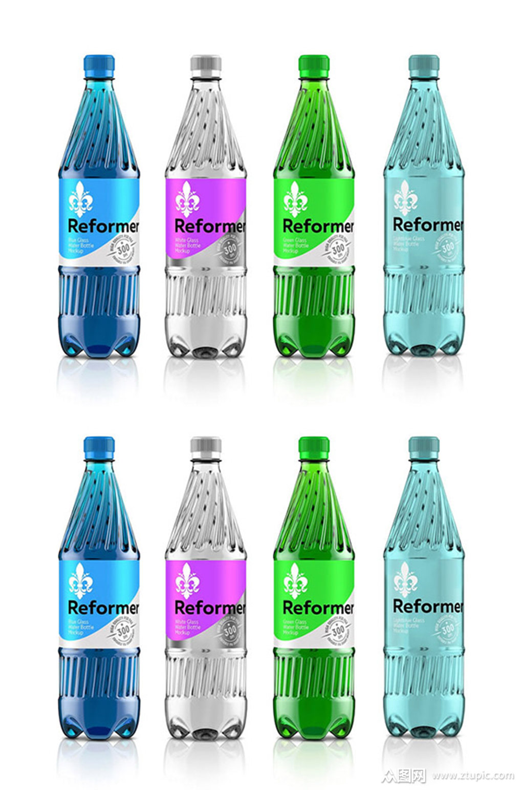 1,5l 饮料瓶彩色样机