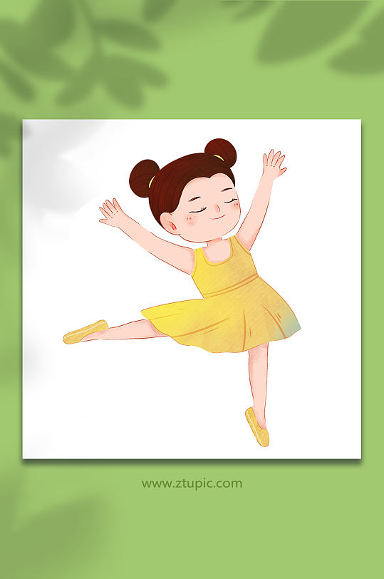 大跳舞蹈表演人物插画-众图网