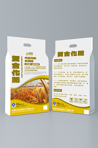 大气肥料化肥产品包装设计