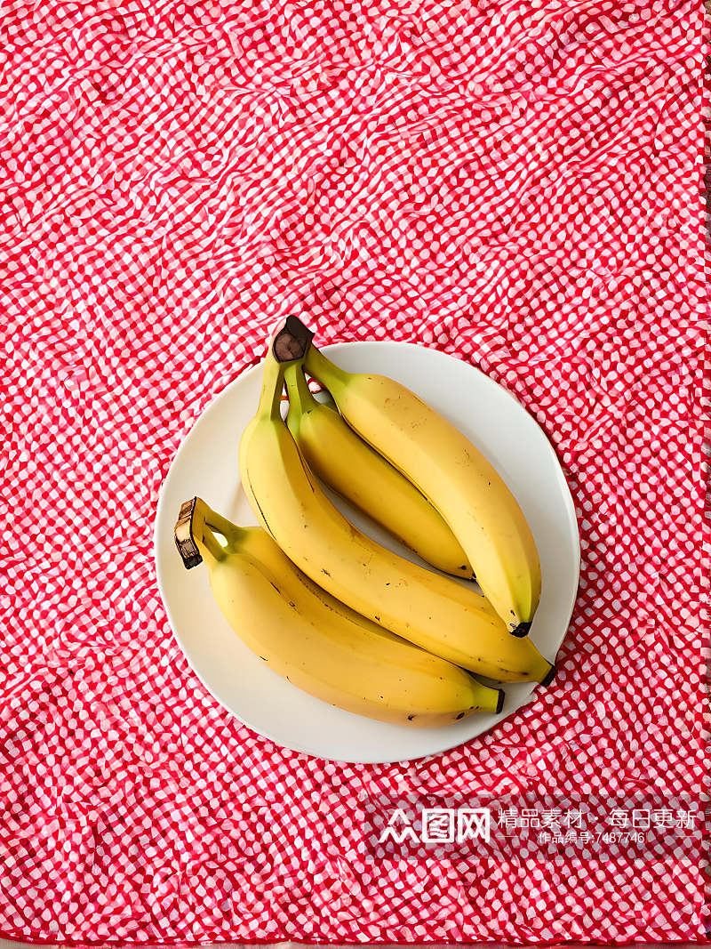 水果香蕉高清图片素材素材