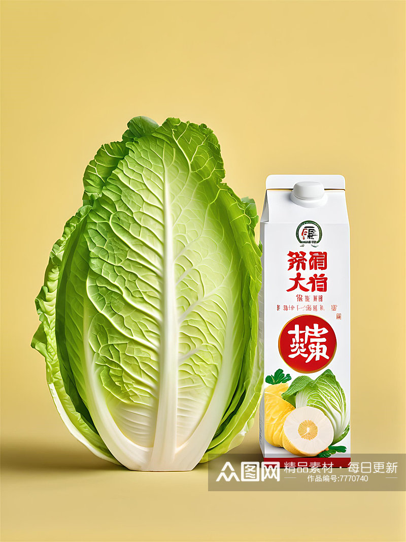 蔬菜大白菜高清图片素材素材