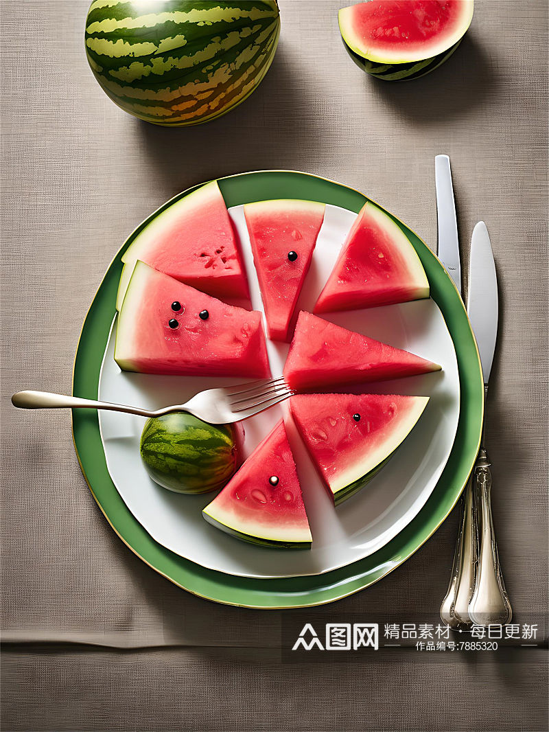 水果西瓜高清图片素材