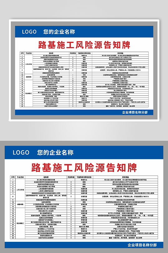 安全生产警示牌设计