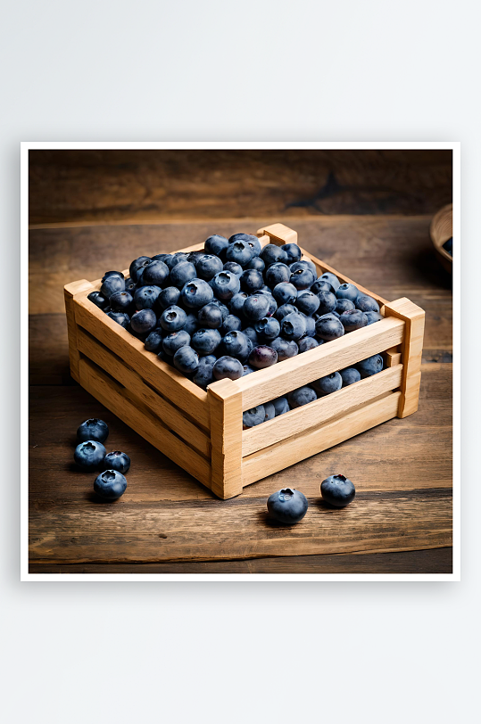 水果蓝莓高清图片