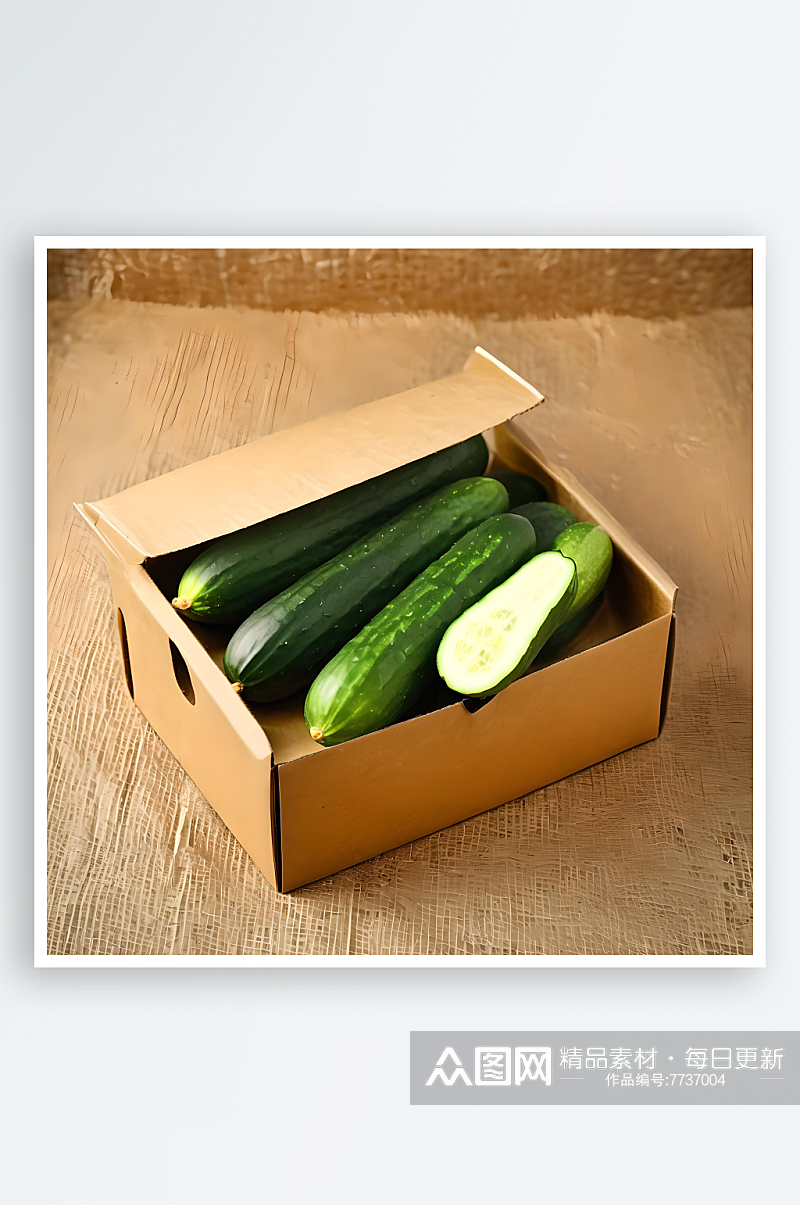 蔬菜黄瓜高清图片素材素材