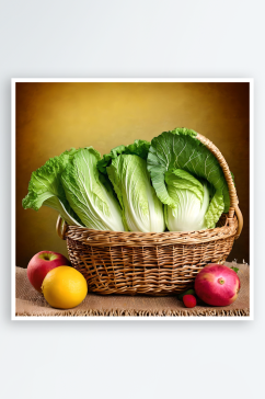 蔬菜大白菜高清图片素材