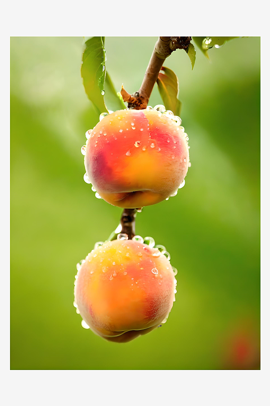 水果水蜜桃高清图片