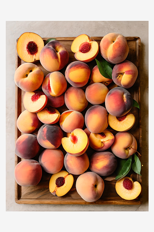 水果水蜜桃高清图片