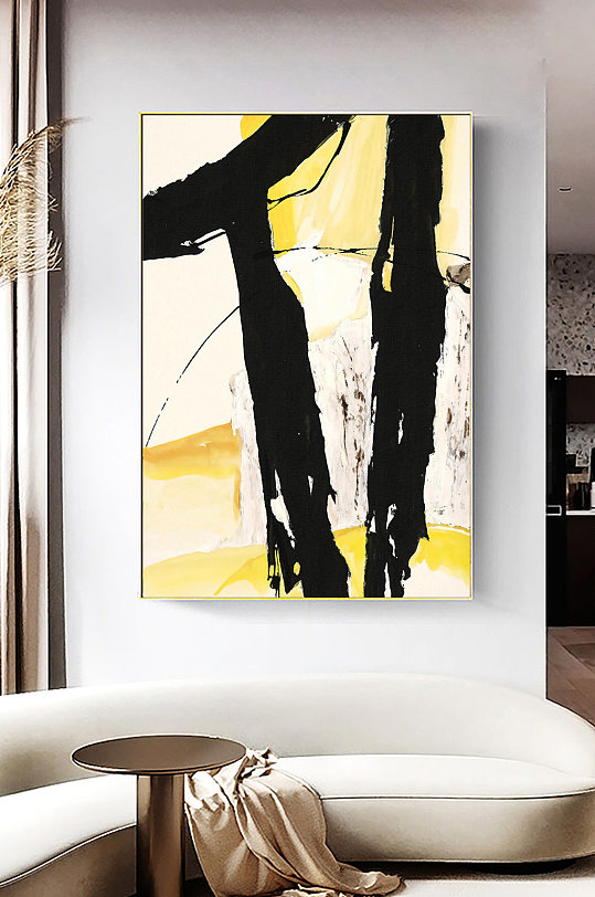 抽象创意客厅装饰画