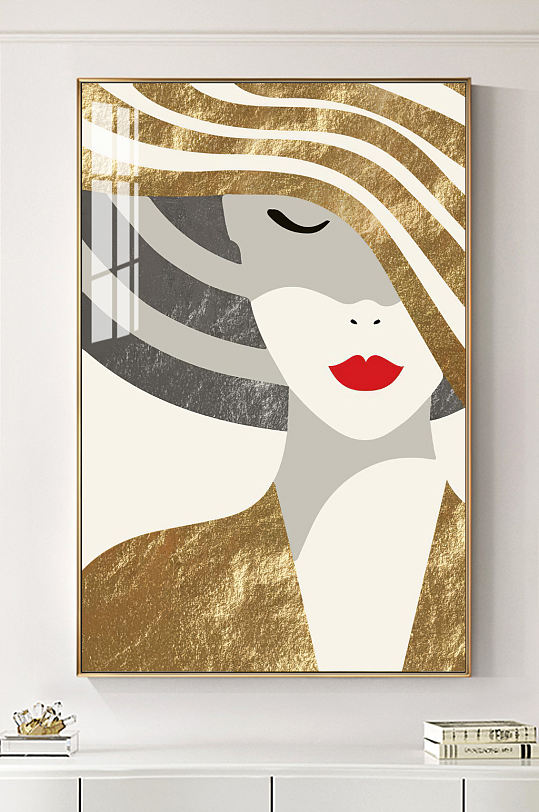 时尚人物装饰画图片-时尚人物装饰画设计素材-时尚人物装饰画模板下载