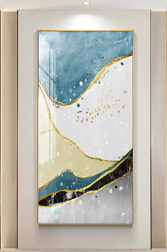 线条抽象玄关画图片-线条抽象玄关画素材下载-众图网