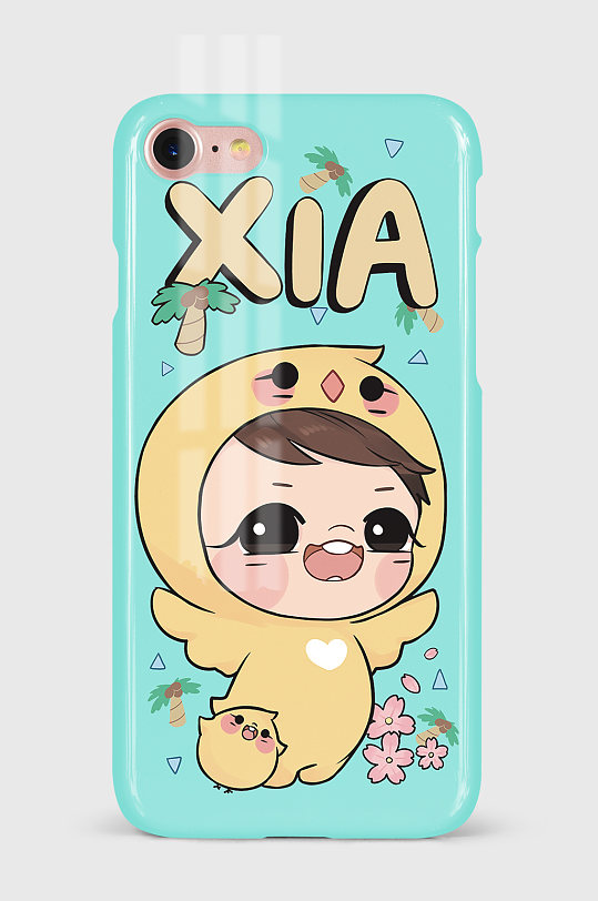 可爱人物手机壳图片-可爱人物手机壳素材下载-众图网