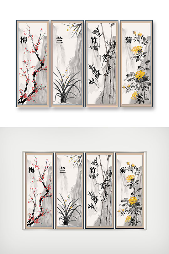 国画竹图片 国画竹素材下载 众图网
