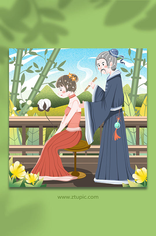 中医古代医师素材模板下载-编号2359098-众图网