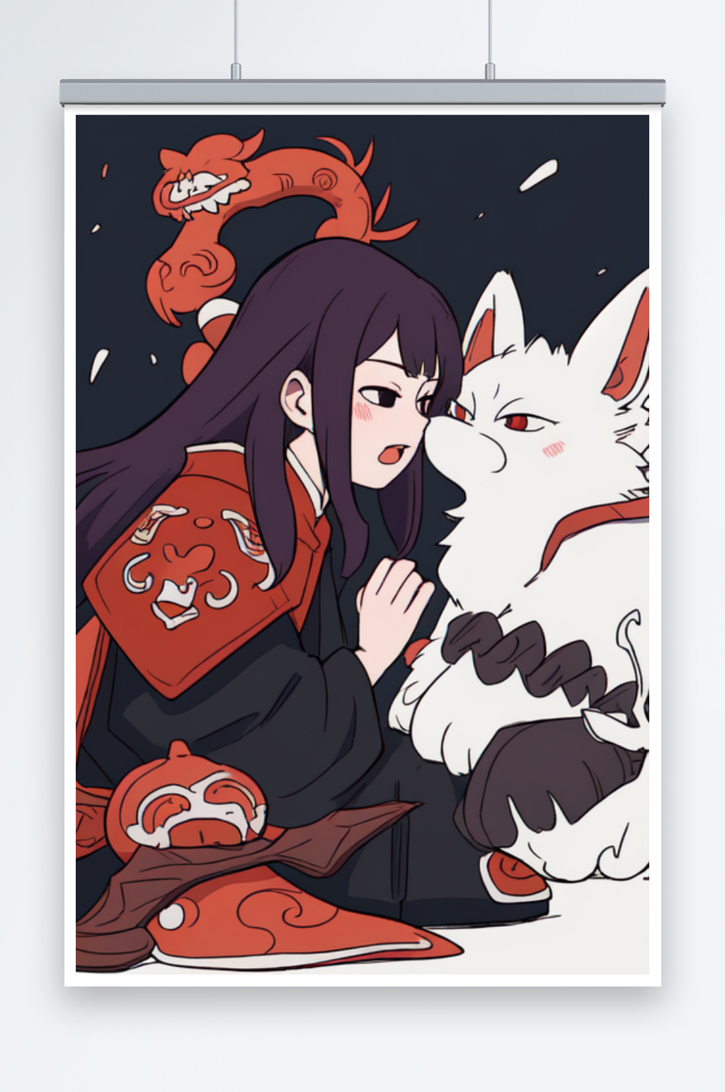 风格人物特色插画素材