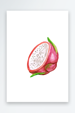 手绘水彩水果健康食材png