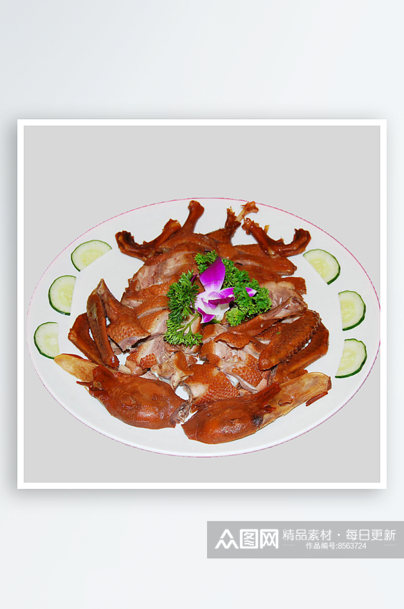 菜式餐饮中国菜鱼肉海鲜PNG素材素材