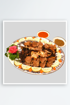 菜式餐饮中国菜鱼肉海鲜PNG素材