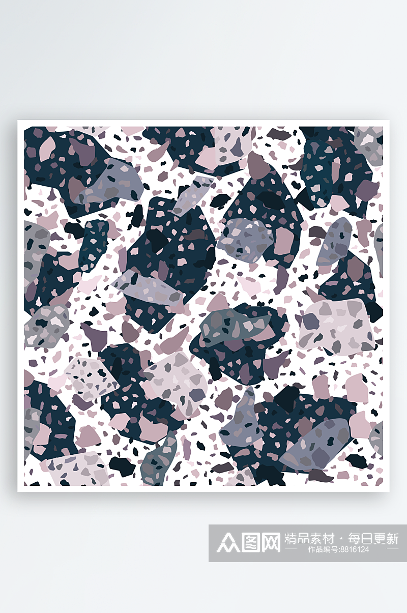 现代抽象时尚水磨石背景AI矢量底纹素材