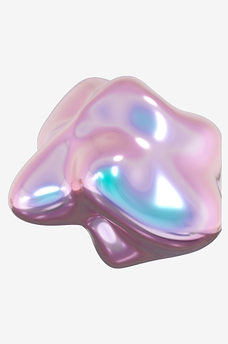 虹彩3D立体抽象艺术铝箔金属几何拼贴