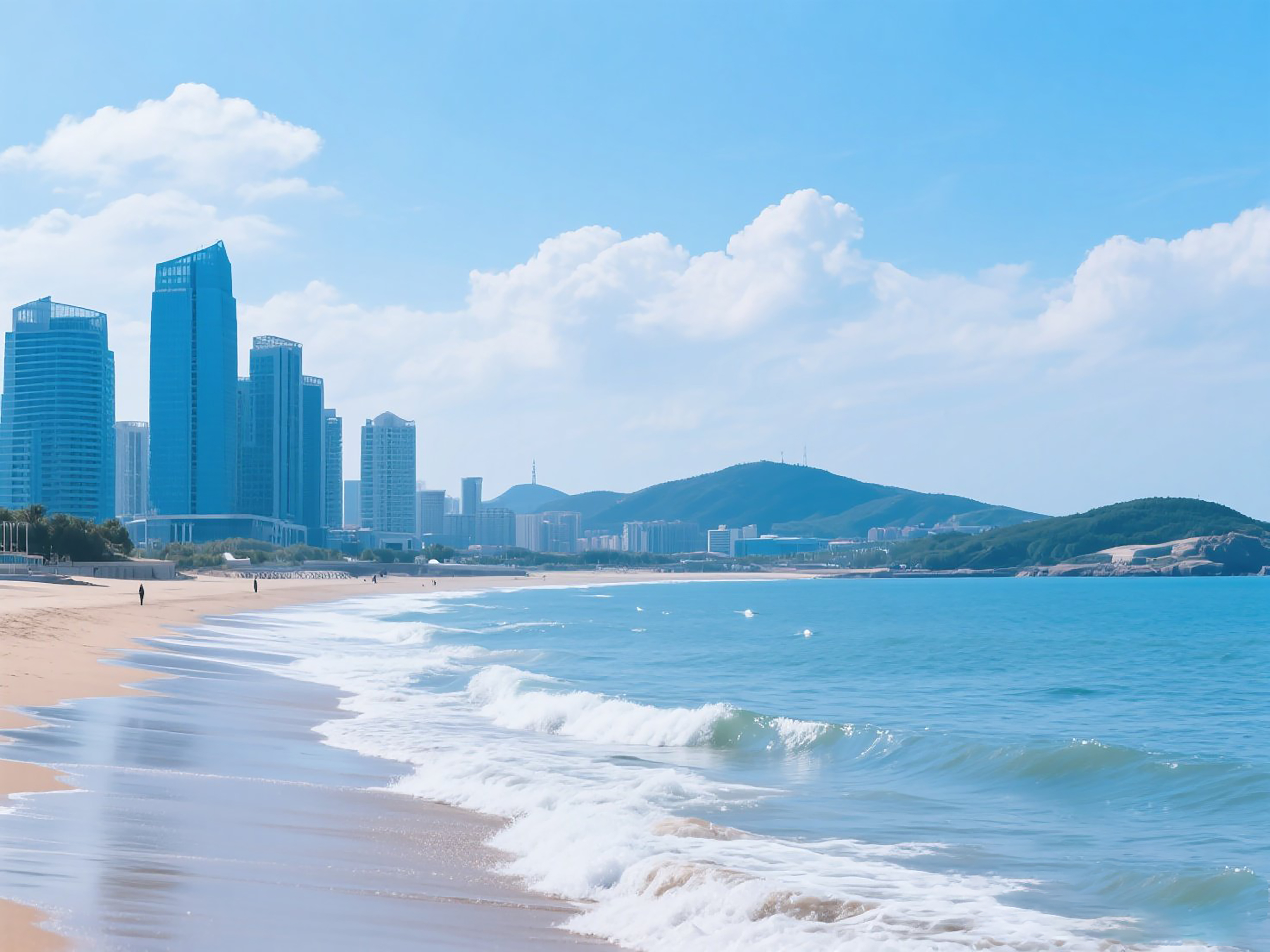 天空蓝天大海海水图片素材素材