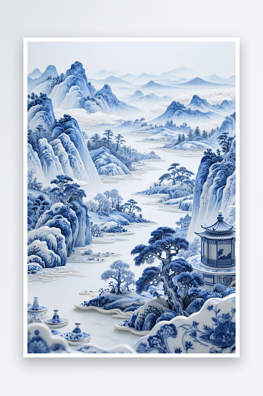 千里江山图绘画背景