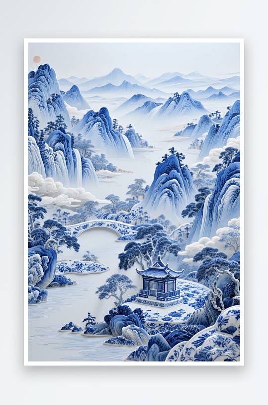 千里江山图绘画背景