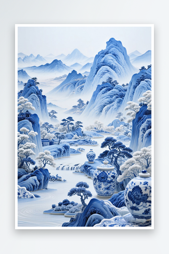 千里江山图绘画背景